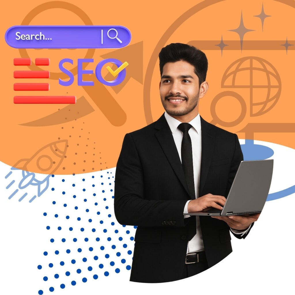 Search Engine Optimization team working on website audit